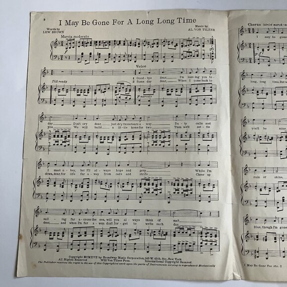 1910s Vintage Sheet Music WWI Patriotic I Didn't Raise My Boy to Be a Soldier - Picture 12 of 16